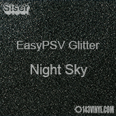 Siser EasyPSV Glitter - Night Sky (80) - 12" x 24" Sheet
