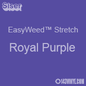 Stretch HTV: 12" x 15" - Royal Purple