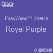 Stretch HTV: 12" x 12" - Royal Purple