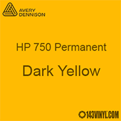 Avery HP 750 - Dark Yellow- 12" x 12" Sheet