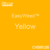 Siser EasyWeed HTV: 12 x 5 Foot Roll - Yellow