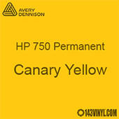 Avery HP 750 - Canary Yellow- 12" x 12" Sheet