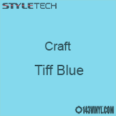 Styletech Craft Vinyl - Tiff Blue- 12" x 12" Sheet