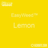 EasyWeed HTV: 12" x 15" - Lemon