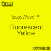 EasyWeed HTV: 12" x 5 Yard - Fluorescent Yellow