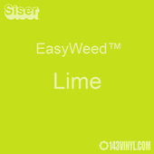 EasyWeed HTV: 12" x 12" - Lime