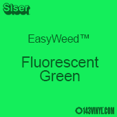 EasyWeed HTV: 12" x 5 Foot - Fluorescent Green