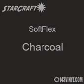 12" x 24" Sheet - StarCraft SoftFlex HTV - Charcoal