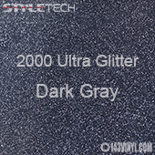 StyleTech 2000 Ultra Glitter - 144 Dark Gray - 12"x12" Sheet