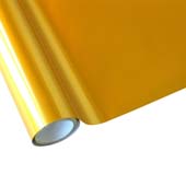 25 Foot Roll of 12" StarCraft Electra Foil - Matte Gold