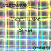 12" x 24" Sheet - StarCraft Magic - Illusion Silver