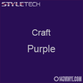 Styletech Craft Vinyl - Purple- 12" x 12" Sheet