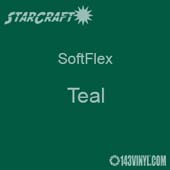 12" x 5 Yard Roll - StarCraft SoftFlex HTV -Teal