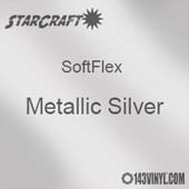 12" x 12" Sheet StarCraft SoftFlex HTV - Metallic Silver