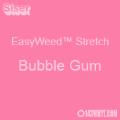 12" x 24" Sheet Siser EasyWeed Stretch HTV - Bubblegum