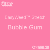 12" x 5 Foot Roll Siser EasyWeed Stretch HTV - Bubblegum