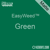 EasyWeed HTV: 12" x 15" - Matte Green