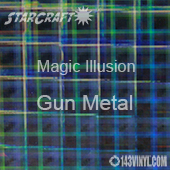 12" x 12" Sheet - StarCraft Magic - Illusion Gun Metal