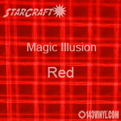 12" x 12" Sheet - StarCraft Magic - Illusion Red