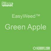 EasyWeed HTV: 12" x 12" - Green Apple 