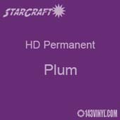 12" x 24" Sheet - StarCraft HD Glossy Permanent Vinyl - Plum