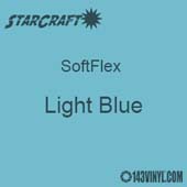 12" x 24" Sheet -StarCraft SoftFlex HTV - Light Blue