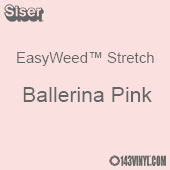 Stretch HTV: 12" x 15" - Ballerina Pink