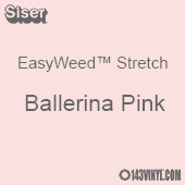 12" x 5 Foot Roll Siser EasyWeed Stretch HTV - Ballerina Pink