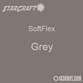 12" x 5 Foot Roll -StarCraft SoftFlex HTV - Grey