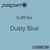 12" x 5 Yard Roll - StarCraft SoftFlex HTV - Dusty Blue