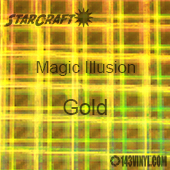 12" x 12" Sheet - StarCraft Magic - Illusion Gold