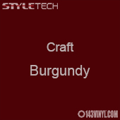 Styletech Craft Vinyl - Burgundy- 12" x 12" Sheet