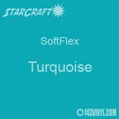 12" x 5 Foot Roll -StarCraft SoftFlex HTV - Turquoise