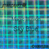 12" x 12" Sheet - StarCraft Magic - Illusion Sky Blue