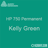 Avery HP 750 - Kelly Green- 12" x 24" Sheet