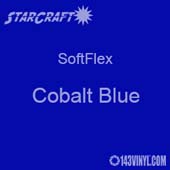 12" x 5 Yard Roll - StarCraft SoftFlex HTV - Cobalt Blue