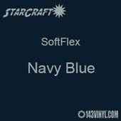 12" x 5 Foot Roll -StarCraft SoftFlex HTV - Navy Blue