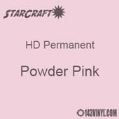 12" x 5' Roll - StarCraft HD Glossy Permanent Vinyl - Powder Pink