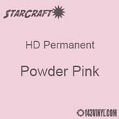 24" x 10 Yard Roll - StarCraft HD Glossy Permanent Vinyl - Powder Pink 