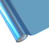 25 Foot Roll of 12" StarCraft Electra Foil - Powder Blue