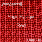 12" x 12" Sheet - StarCraft Magic - Mystique Red