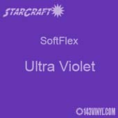12" x 12" Sheet StarCraft SoftFlex HTV - Ultra Violet