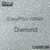 Siser EasyPSV Glitter - Diamond (13) - 12" x 12" Sheet