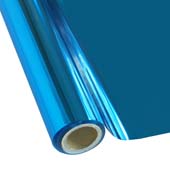 25 Foot Roll of 12" StarCraft Electra Foil - Blue