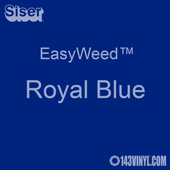 EasyWeed HTV: 12" x 15" - Royal Blue