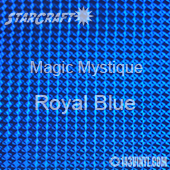 12" x 12" Sheet - StarCraft Magic - Mystique Royal Blue