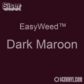 EasyWeed HTV: 12" x 24" - Dark Maroon