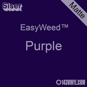 EasyWeed HTV: 12" x 15" - Matte Purple