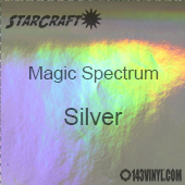 12" x 12" Sheet - StarCraft Spectrum - Silver