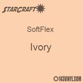 12" x 24" Sheet - StarCraft SoftFlex HTV - Ivory